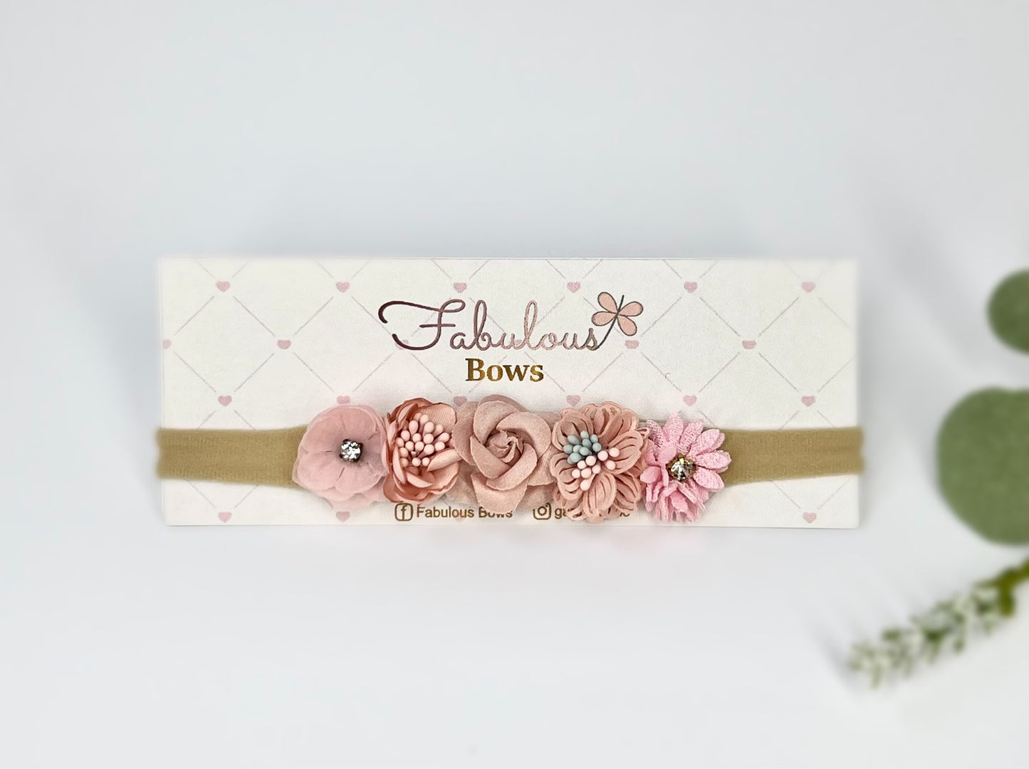 Charming floral  headbands that add a touch of floral magic! Soft Flowers Headbands Bows - Perfect Baby Shower - Gifts & All Occasions