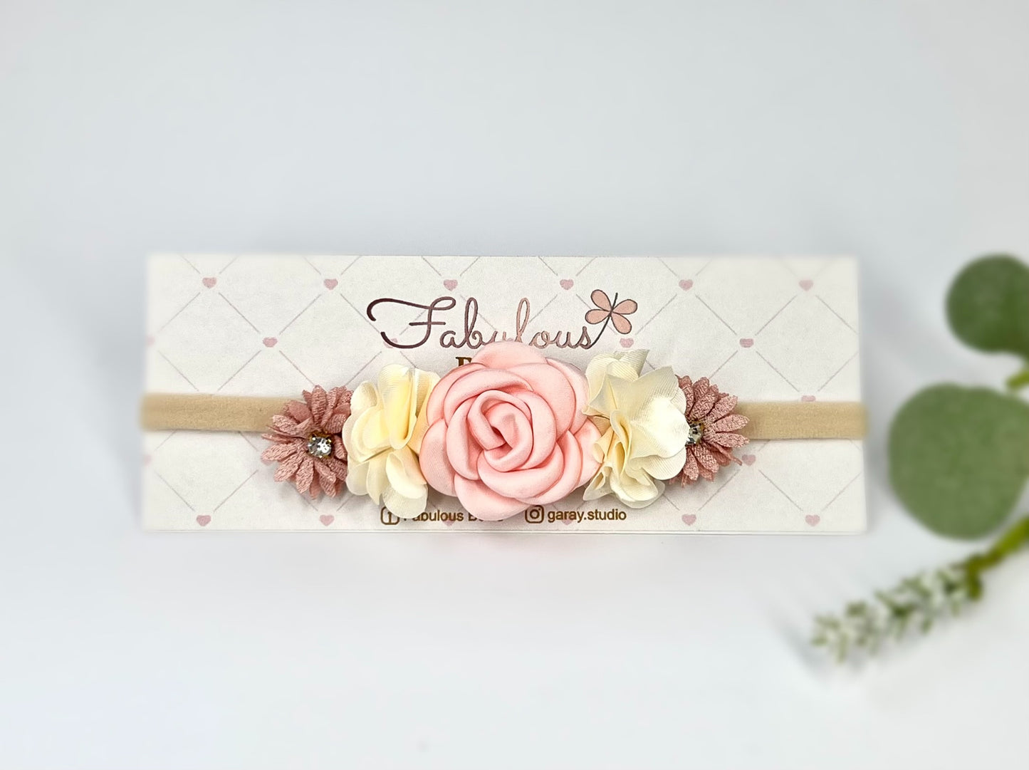 Charming floral  headbands that add a touch of floral magic! Soft Flowers Headbands Bows - Perfect Baby Shower - Gifts & All Occasions