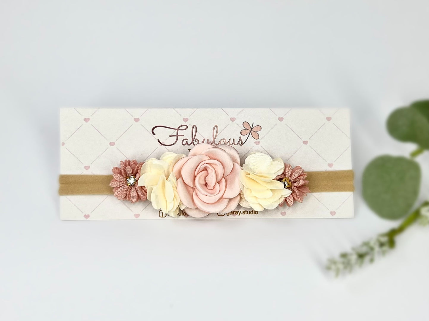 Charming floral  headbands that add a touch of floral magic! Soft Flowers Headbands Bows - Perfect Baby Shower - Gifts & All Occasions