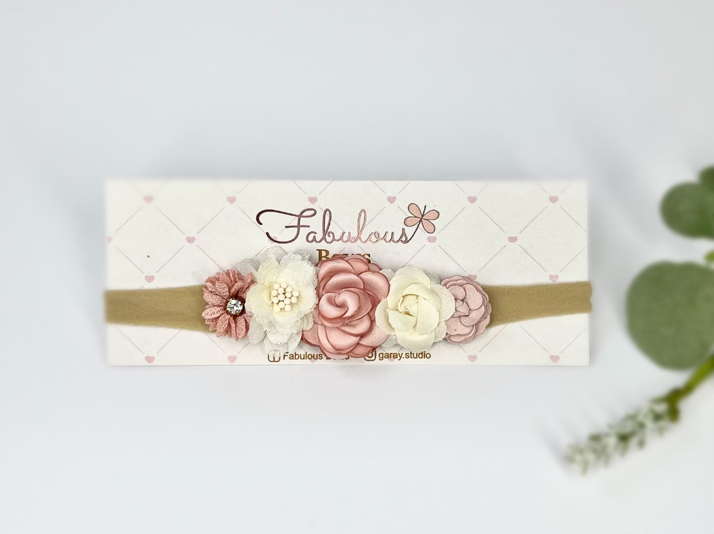 Charming floral  headbands that add a touch of floral magic! Soft Flowers Headbands Bows - Perfect Baby Shower - Gifts & All Occasions