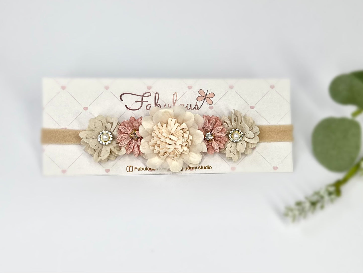 Charming floral  headbands that add a touch of floral magic! Soft Flowers Headbands Bows - Perfect Baby Shower - Gifts & All Occasions