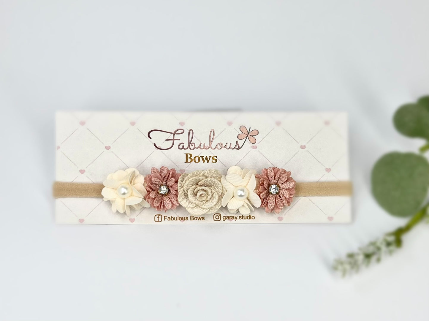 Charming floral  headbands that add a touch of floral magic! Soft Flowers Headbands Bows - Perfect Baby Shower - Gifts & All Occasions