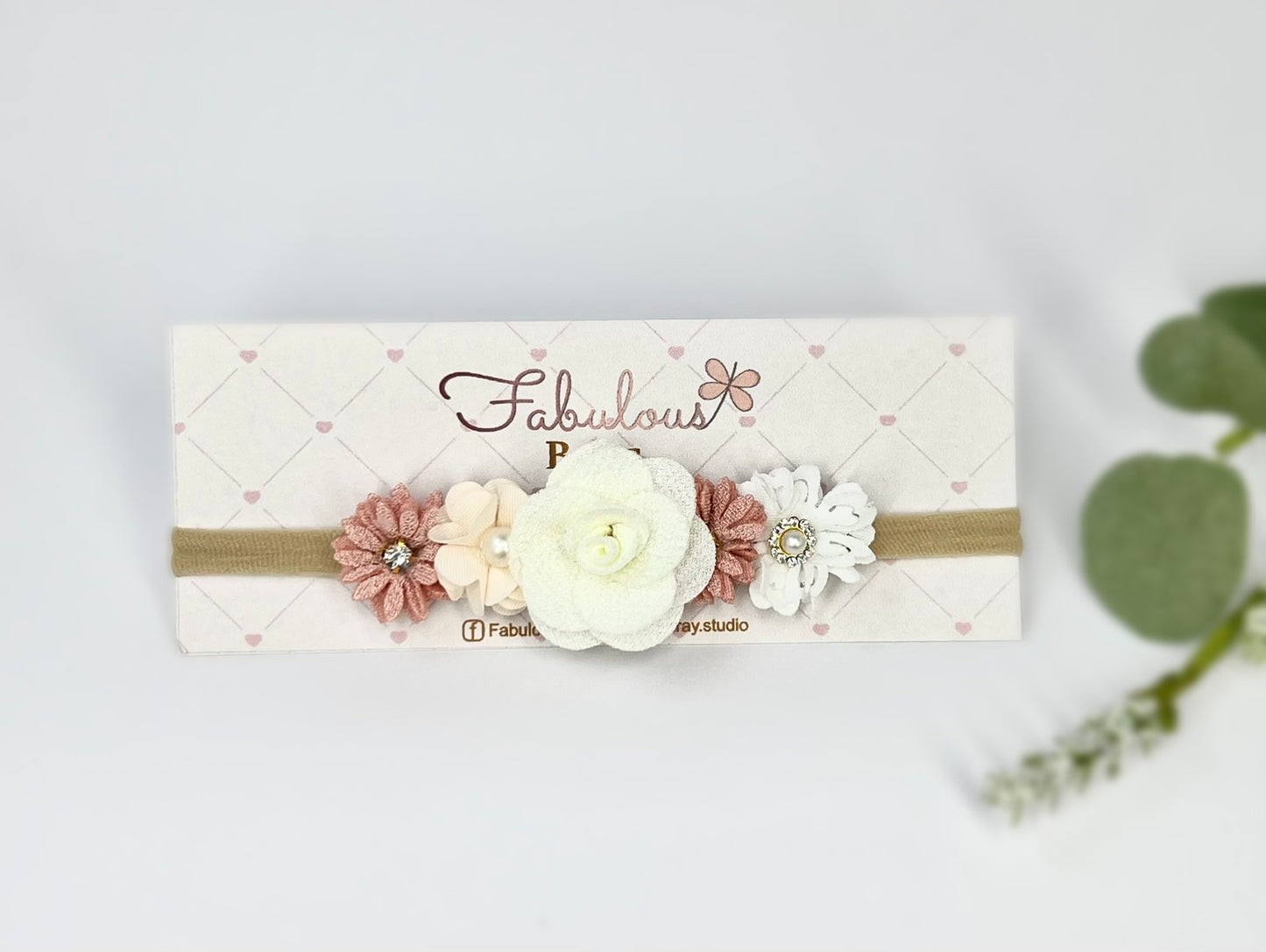 Charming floral  headbands that add a touch of floral magic! Soft Flowers Headbands Bows - Perfect Baby Shower - Gifts & All Occasions