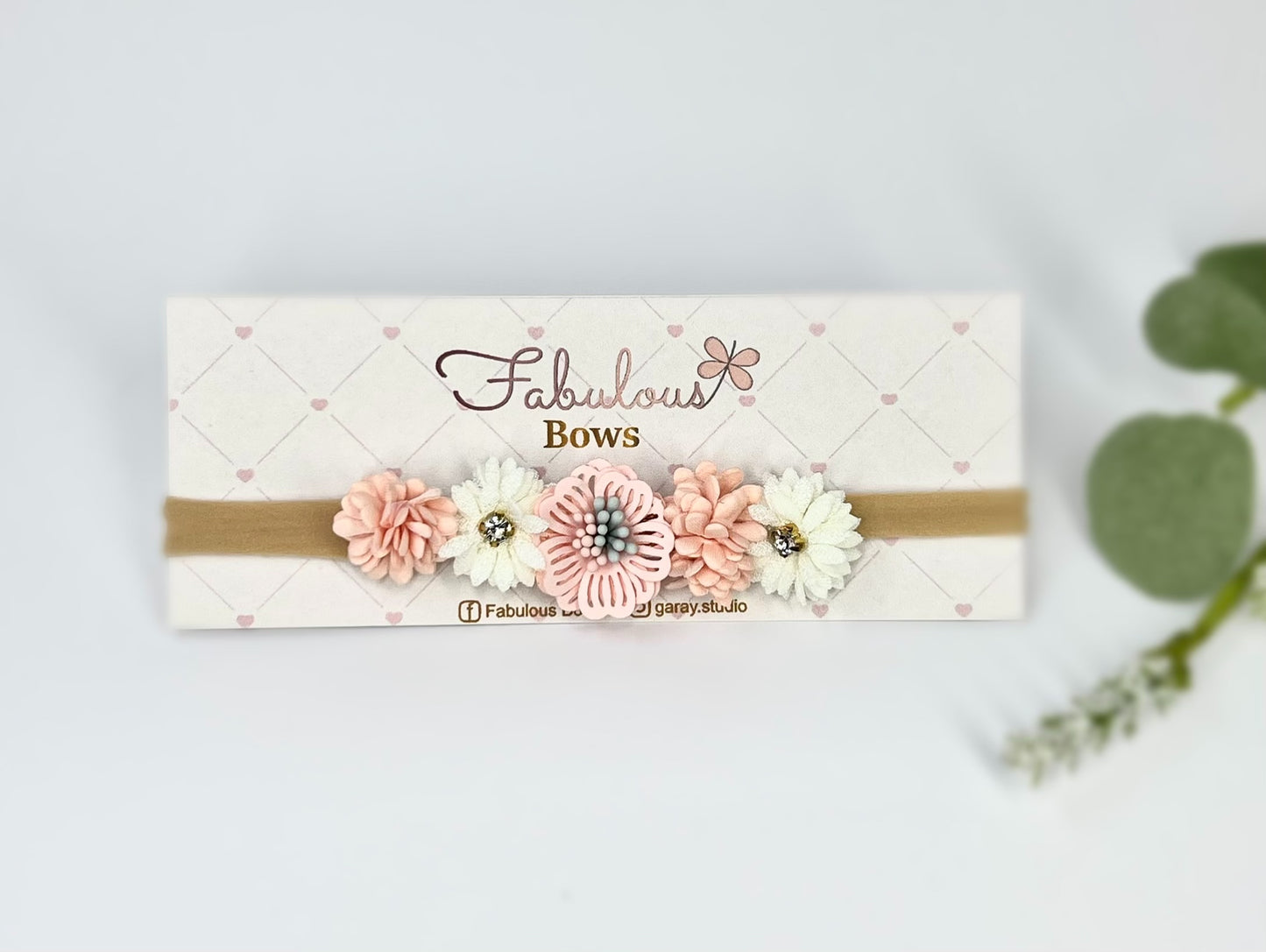 Charming floral  headbands that add a touch of floral magic! Soft Flowers Headbands Bows - Perfect Baby Shower - Gifts & All Occasions